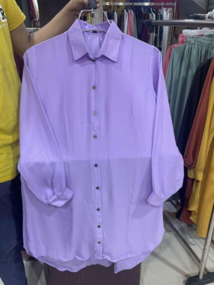 Premium Quality Stitched Ladies Dubai Cherry Long Shirt One Piece