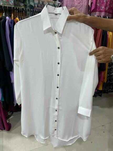 Premium Quality Stitched Ladies Dubai Cherry Long Shirt One Piece